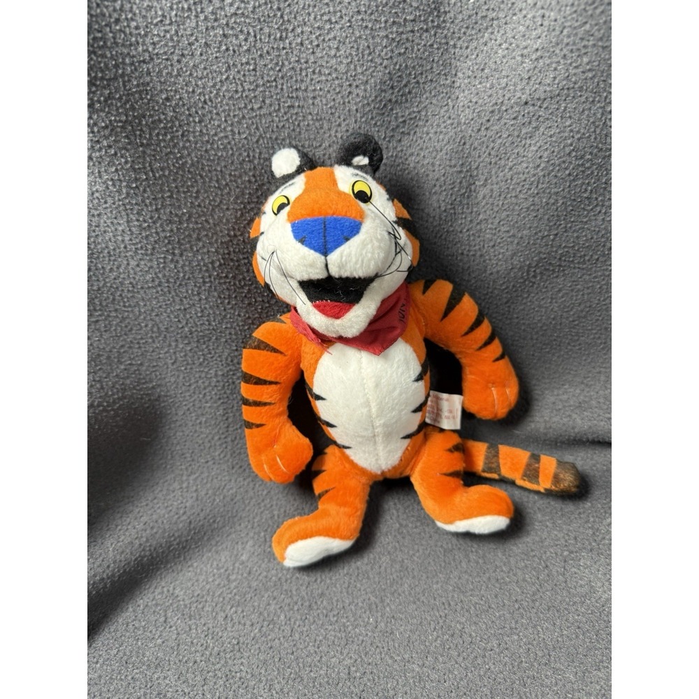 Vintage‎ 1997 Kellogg's Tony the Tiger Frosted Flakes 9" Plush Jointed Toy